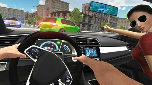 ����ģ����˼����м�ʻ (4)